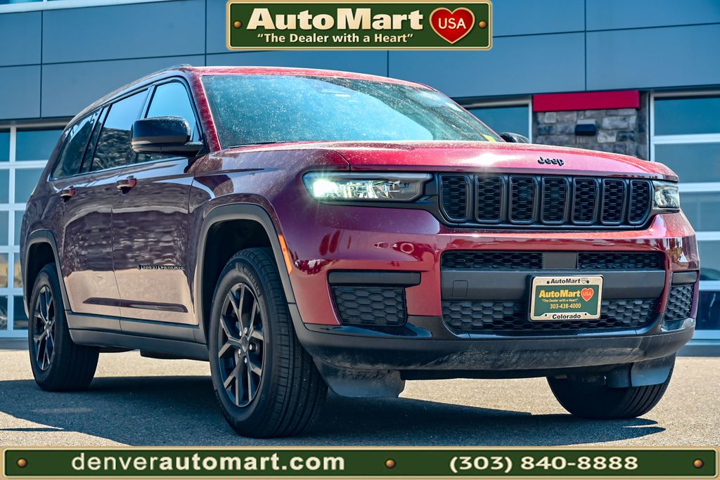 Velvet Red Pearlcoat 2025 Jeep Grand Cherokee L SUV / Crossover Four-Wheel Drive 8-Speed Automatic