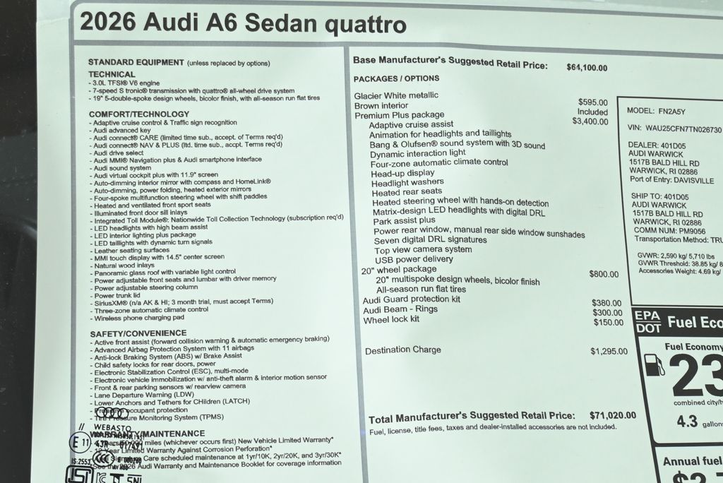 Thumbnail: 2026 Audi A6 - 29