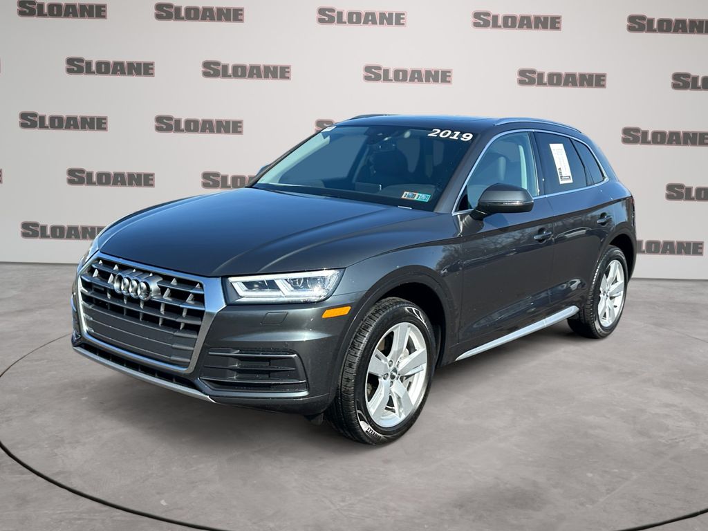 Manhattan Gray Metallic 2019 Audi Q5 quattro Premium Plus 45 TFSI SUV / Crossover All-Wheel Drive 7-Speed Automatic