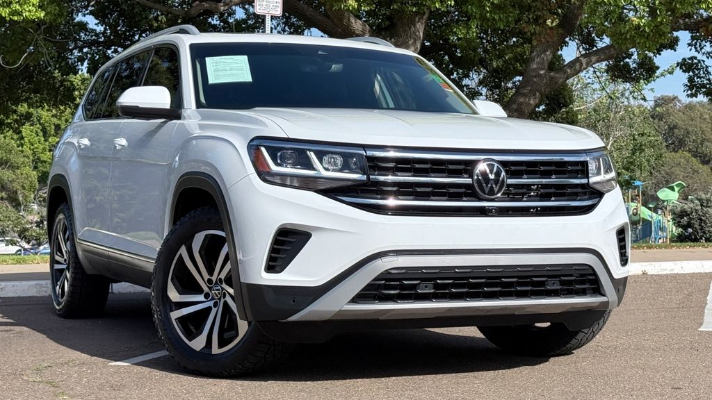 Used 2021 Volkswagen Atlas SEL Premium 4D Sport Utility