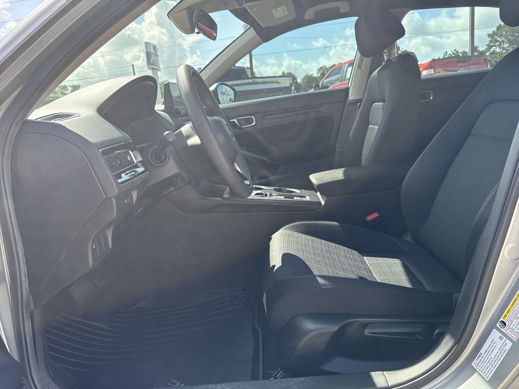2025 Honda Civic LX Silver at Community Honda