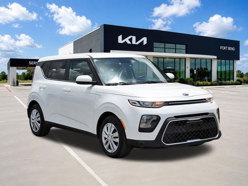 2020 Kia Soul LX White at Bayway Cadillac of The Woodlands