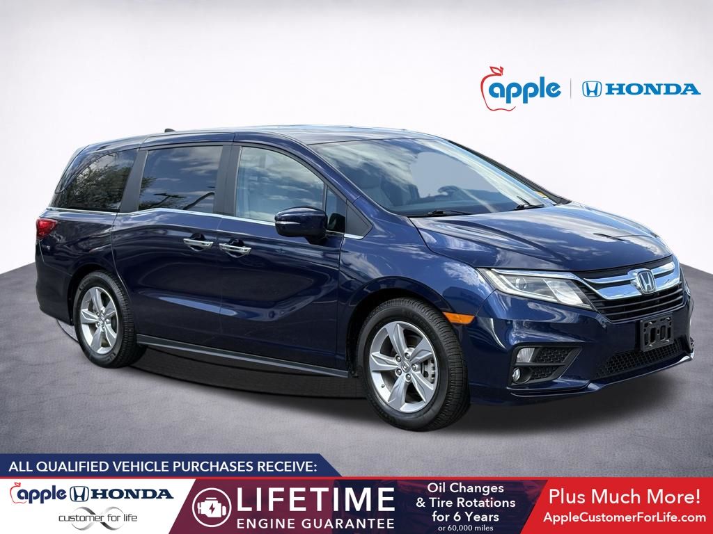 Black (Obsidian) 2020 Honda Odyssey EX-L FWD Minivan Front-Wheel Drive Automatic