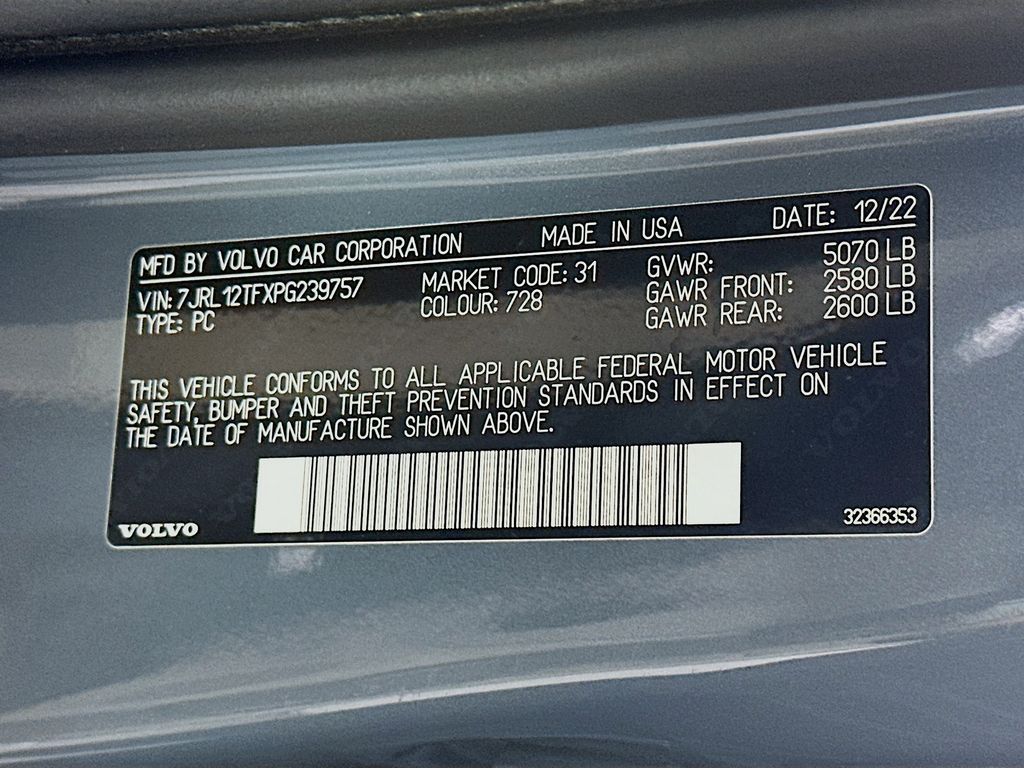 Used 2023 Blue Volvo Ultimate image 37