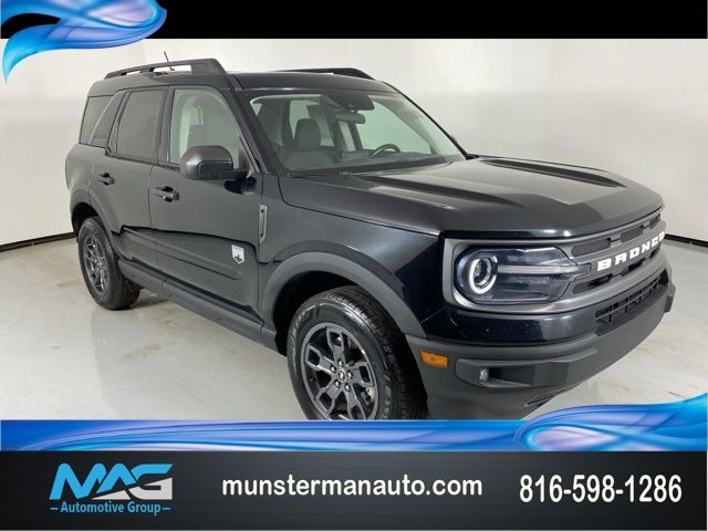 Shadow Black 2023 Ford Bronco Sport Big Bend AWD SUV / Crossover All-Wheel Drive 8-Speed Automatic
