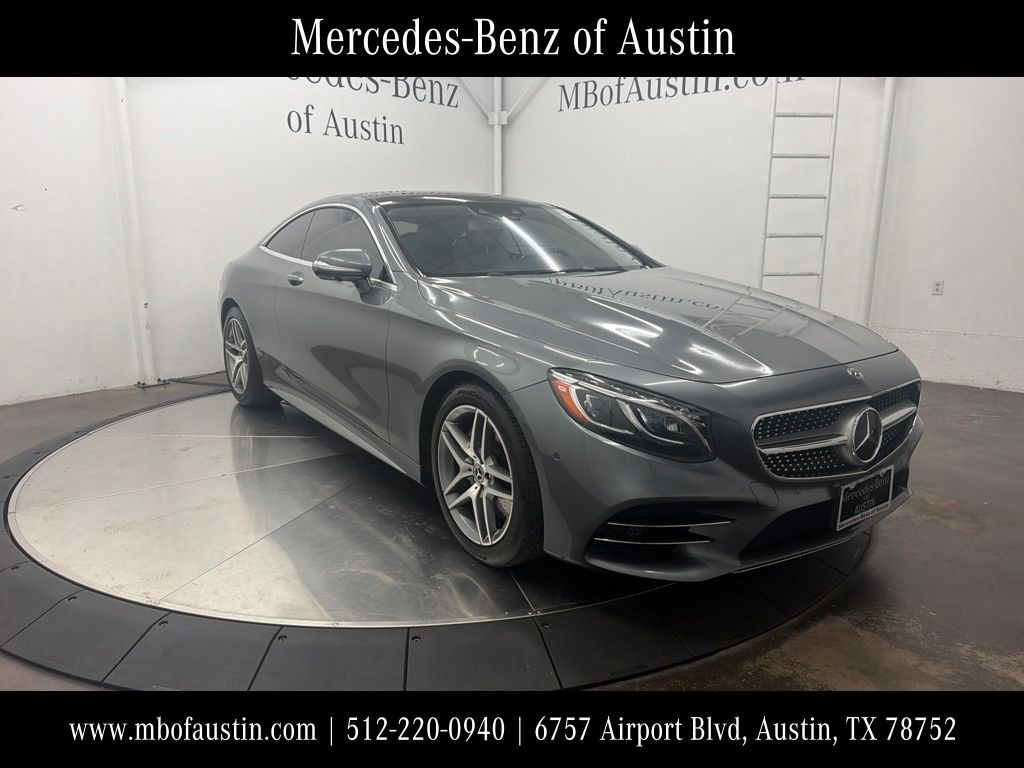 Selenite Gray Metallic 2019 Mercedes-Benz S-Class Sedan All-Wheel Drive 9-Speed Automatic