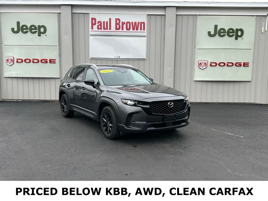 Machine Gray Metallic 2025 Mazda CX-50 2.5 S Preferred AWD SUV / Crossover All-Wheel Drive 6-Speed Automatic