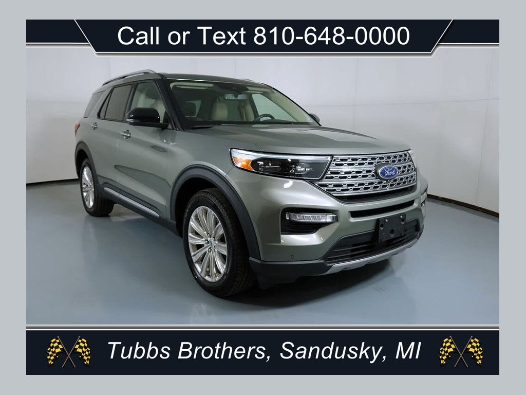 Silver Spruce Metallic 2020 Ford Explorer SUV / Crossover All-Wheel Drive Automatic