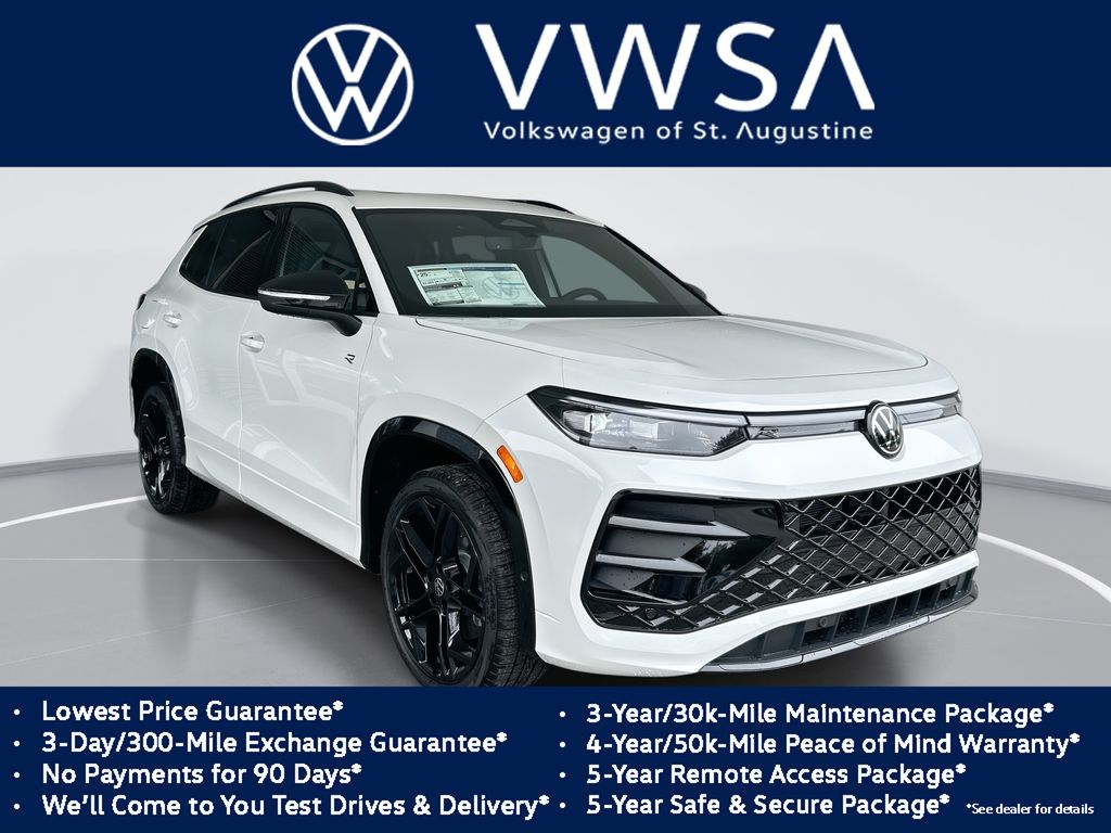 opal white pearl 2026 Volkswagen Tiguan SUV / Crossover All-Wheel Drive 8-Speed Automatic