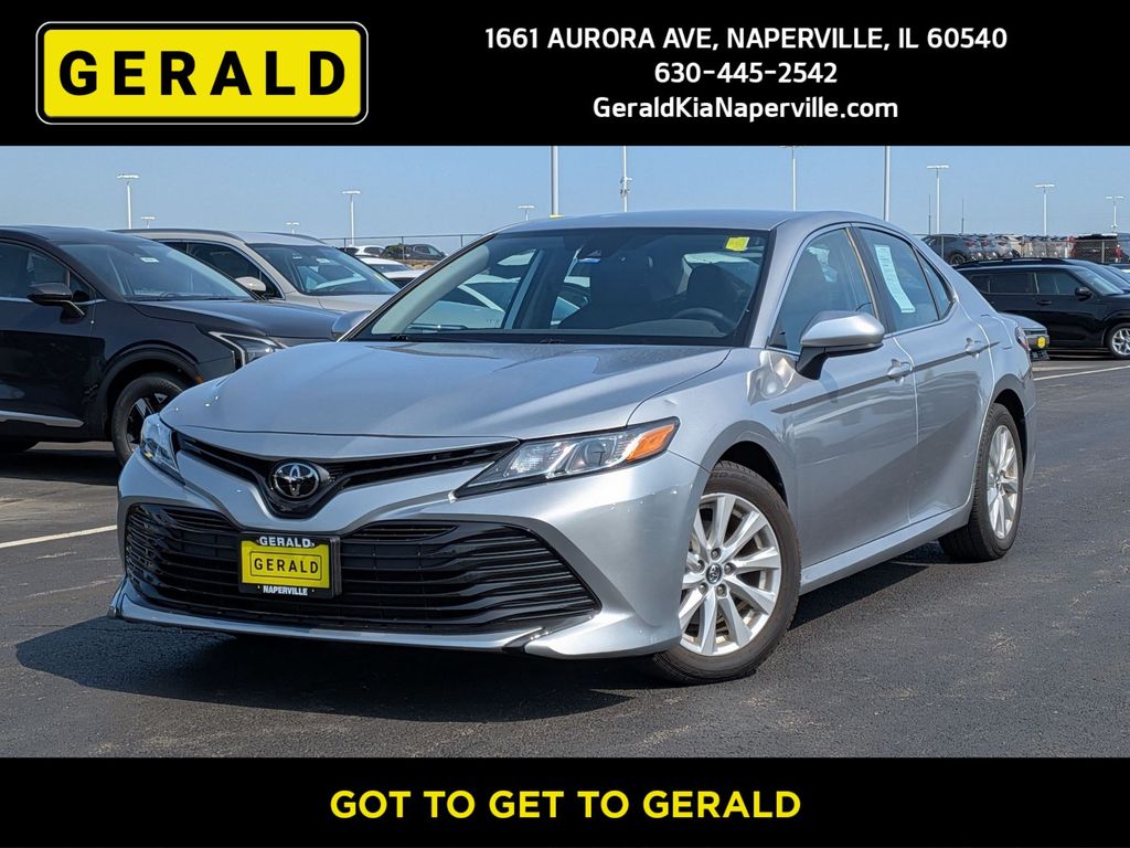 Celestial Silver Metallic 2019 Toyota Camry Sedan Front-Wheel Drive 8-Speed Automatic