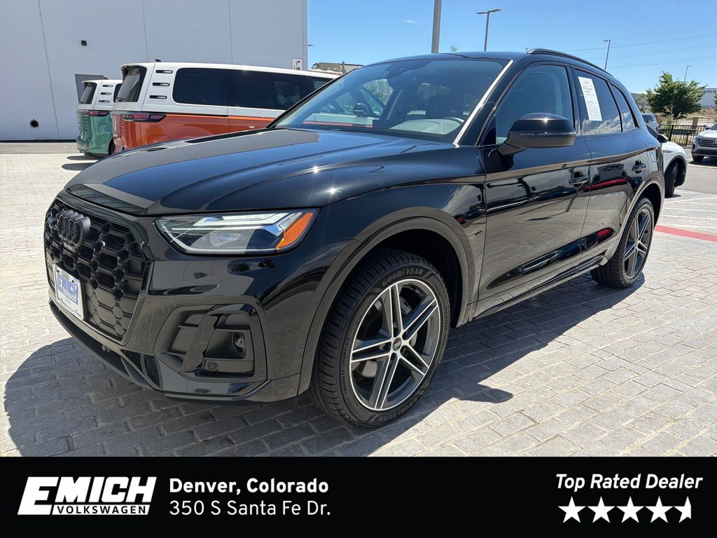 Mythos Black Metallic 2023 Audi Q5 Hybrid Plug-in SUV / Crossover All-Wheel Drive 7-Speed Automatic