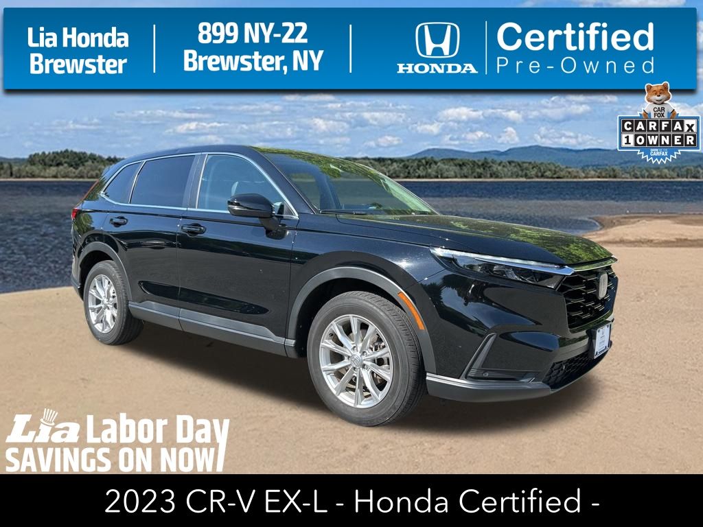 Crystal Black Pearl 2023 Honda CR-V SUV / Crossover All-Wheel Drive Continuously Variable Transmission