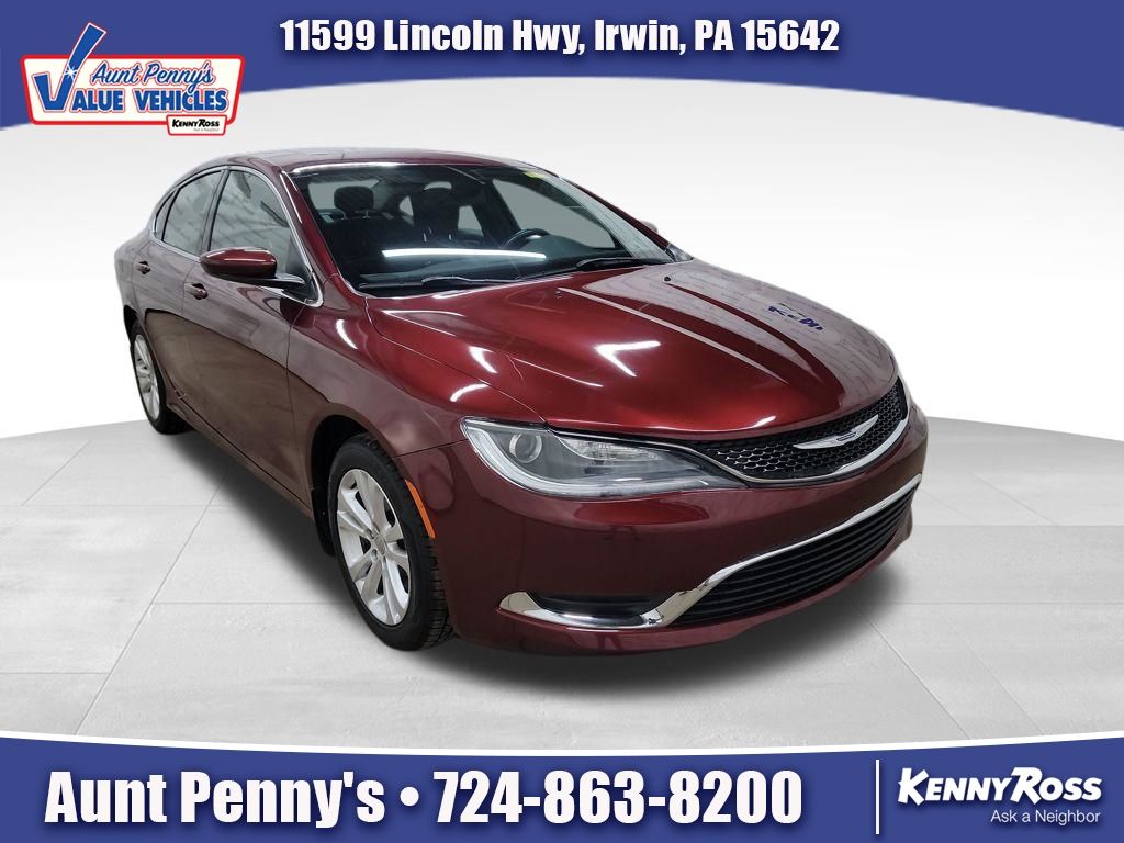 2016 Chrysler 200 Limited Sedan FWD