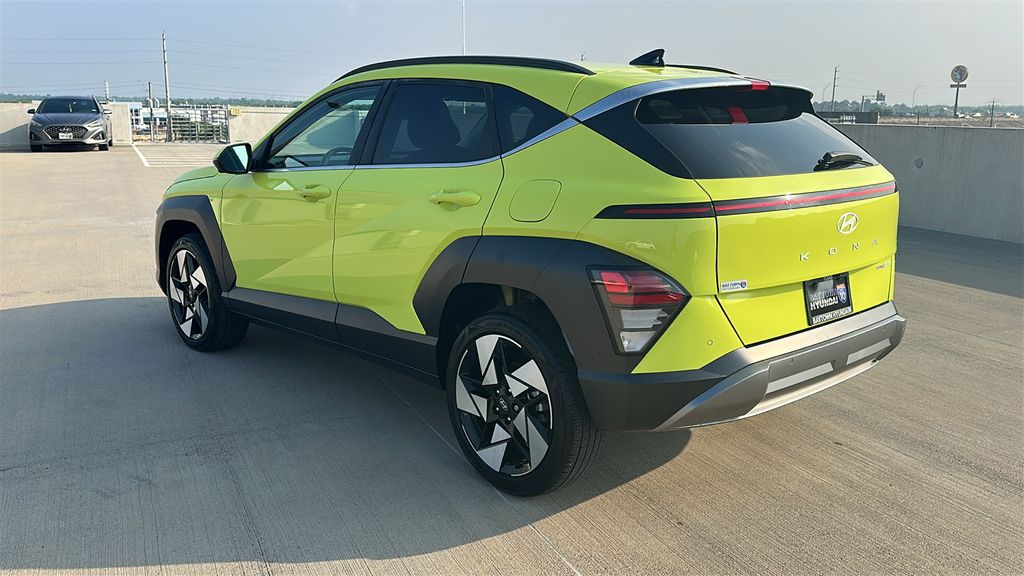 2024 Hyundai Kona Limited Yellow at Big Star Chrysler Jeep Dodge Ram 