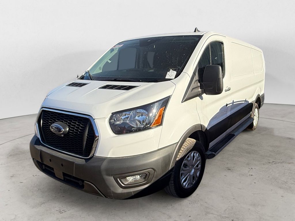 Oxford White 2024 Ford Transit Cargo 250 Low Roof LB RWD Van Rear-Wheel Drive