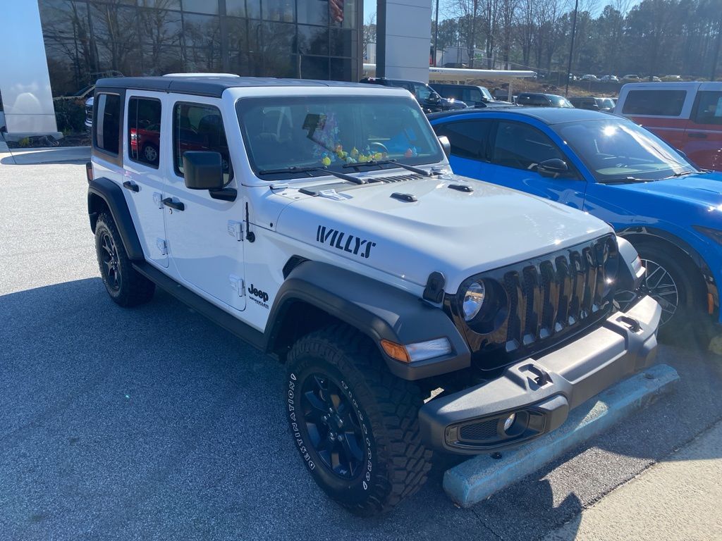 2021 Jeep Wrangler Unlimited Willys 1