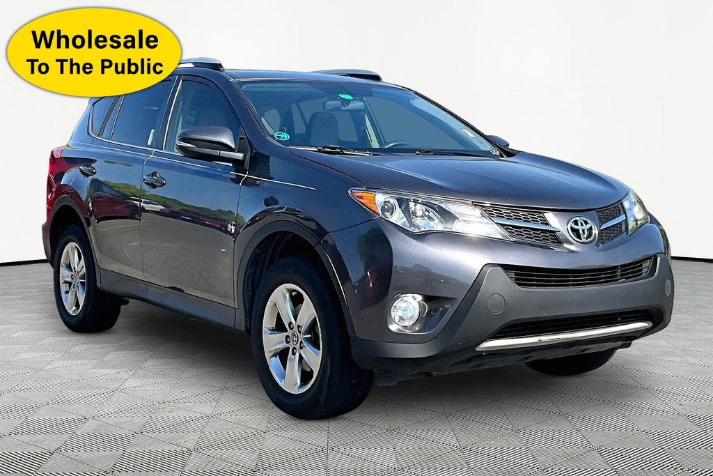 Magnetic Gray Metallic 2015 Toyota RAV4 XLE SUV / Crossover Front-Wheel Drive 6-Speed Automatic