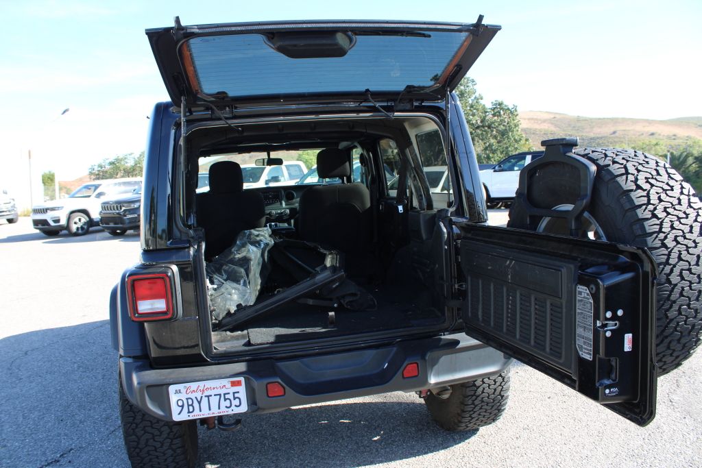 Used 2022 Black Jeep Unlimited High Tide image 11