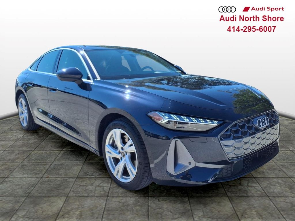 Blue Metallic 2025 Audi A5 Sedan All-Wheel Drive 7-Speed Automatic