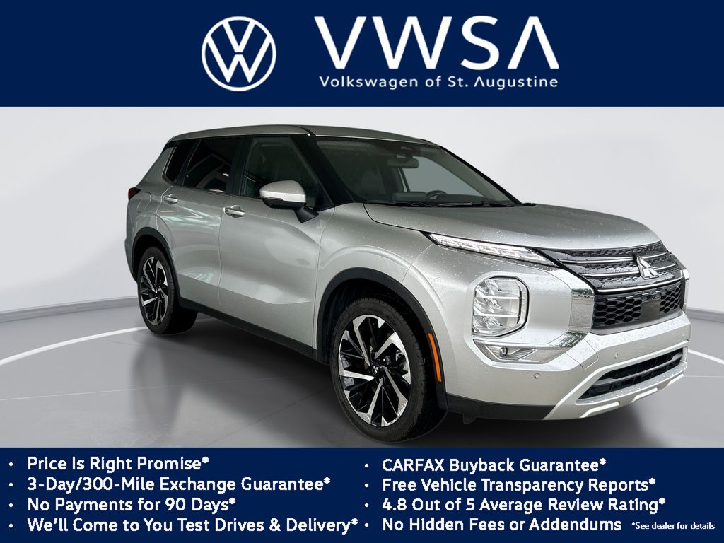 Alloy Silver Metallic 2024 Mitsubishi Outlander SUV / Crossover Front-Wheel Drive Continuously Variable Transmission