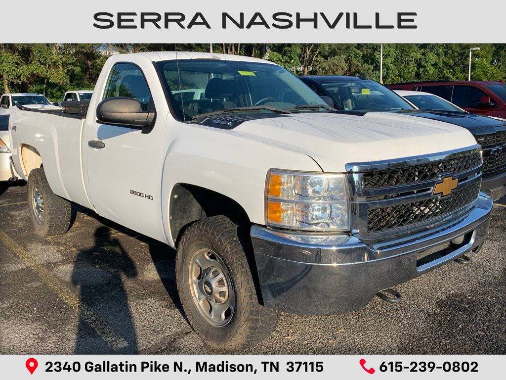 Summit White 2012 Chevrolet Silverado 2500HD Pickup Truck Four-Wheel Drive 6-Speed Automatic Overdrive