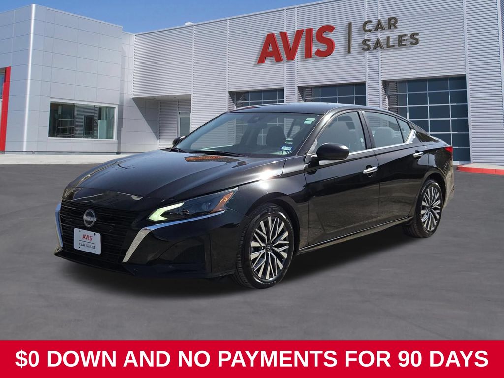 Super Black Clearcoat 2025 Nissan Altima Sedan Front-Wheel Drive Continuously Variable Transmission