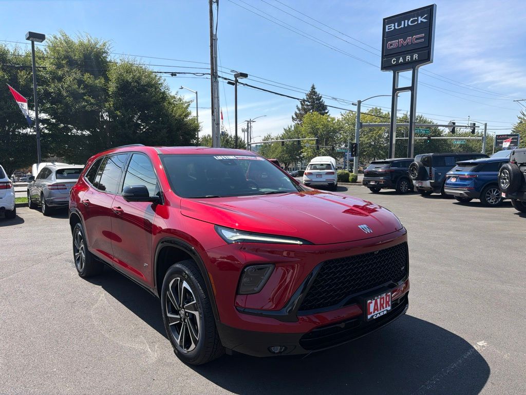 Cherry Red Tintcoat 2025 Buick Enclave SUV / Crossover Four-Wheel Drive 8-Speed Automatic