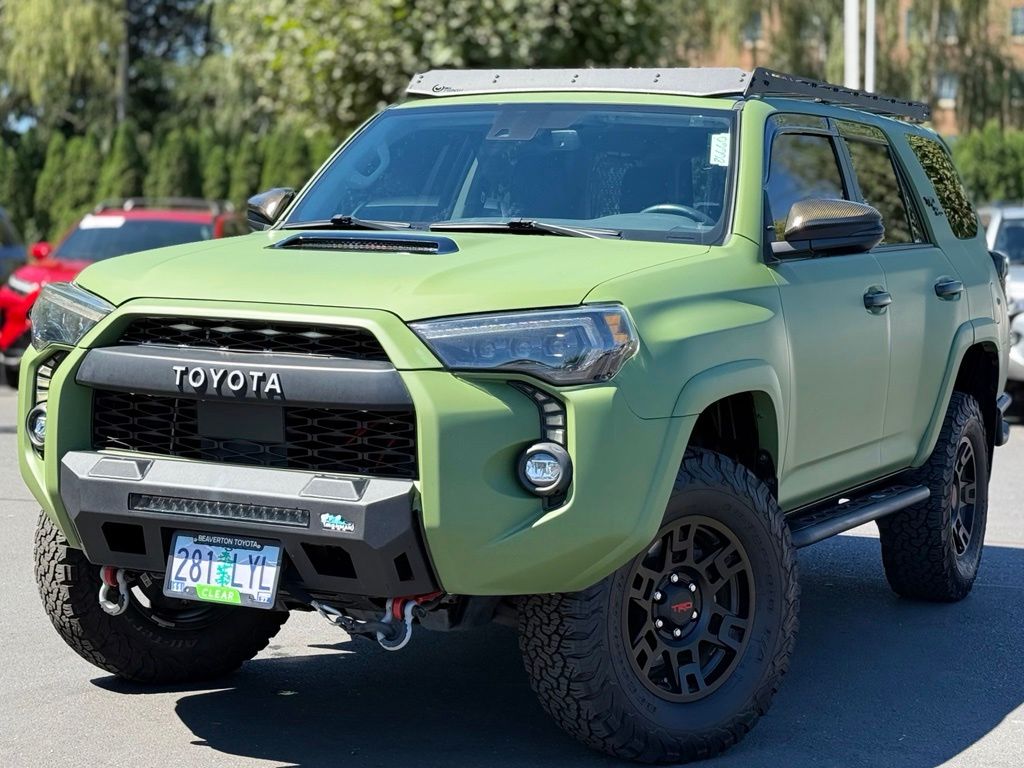 Midnight Black Metallic 2023 Toyota 4Runner SUV / Crossover Four-Wheel Drive 5-Speed Automatic
