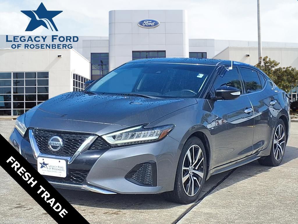 Gray (Gun Metallic) 2021 Nissan Maxima SV FWD Sedan Front-Wheel Drive Continuously Variable Transmission