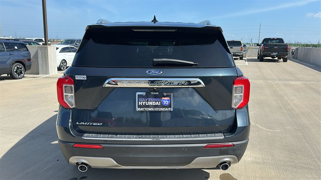 2022 Ford Explorer Limited Blue at DeMontrond Auto Country
