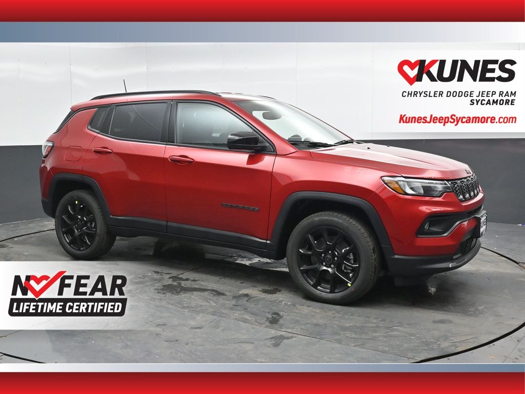 Red Hot Pearlcoat 2026 Jeep Compass SUV / Crossover Four-Wheel Drive 8-Speed Automatic
