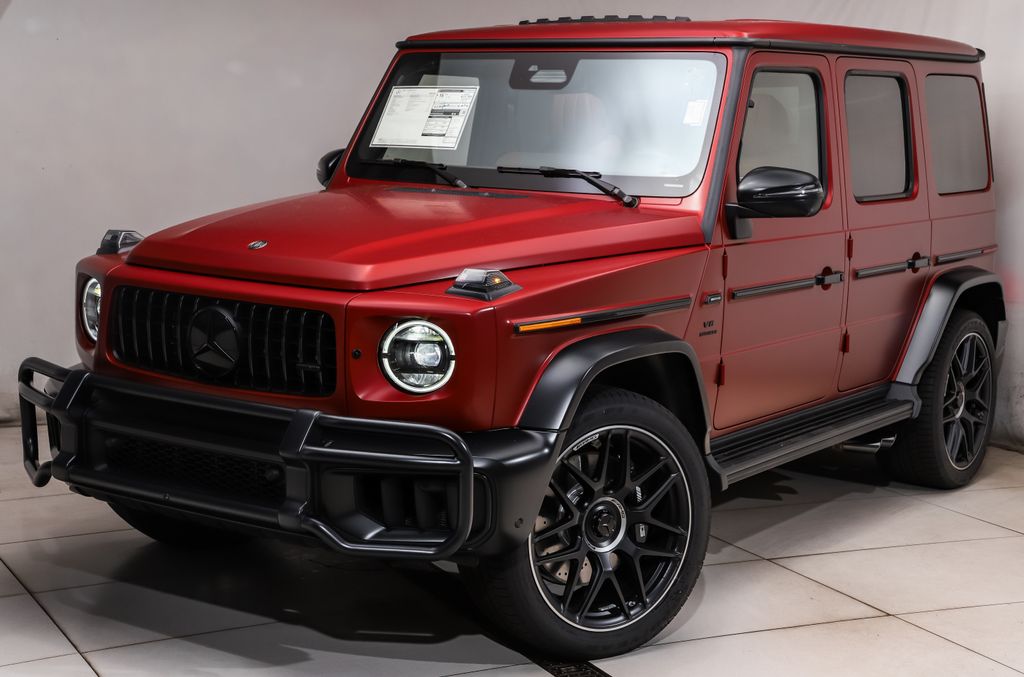 Cardinal Red 2027 Mercedes-Benz G-Class SUV / Crossover All-Wheel Drive 9-Speed Automatic