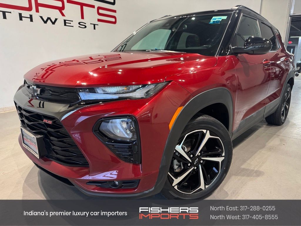 Red (Crimson Metallic) 2023 Chevrolet Trailblazer SUV / Crossover Four-Wheel Drive 9-Speed Automatic