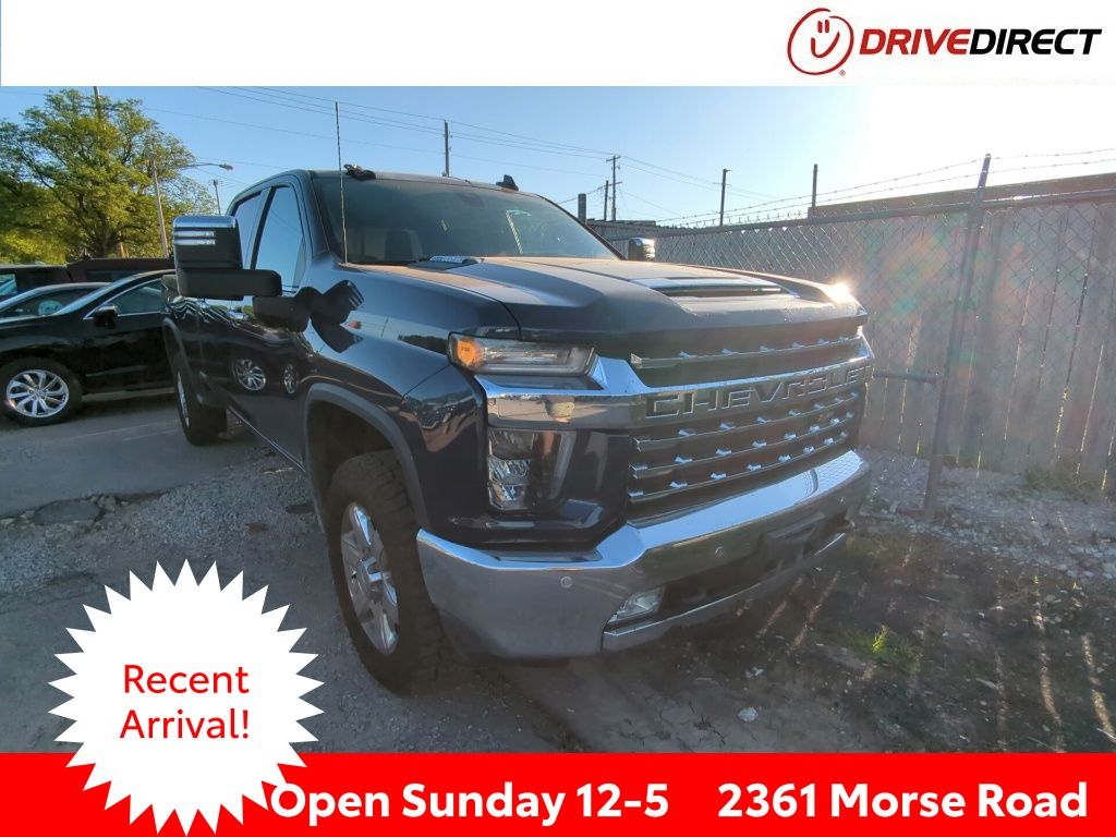 Northsky Blue Metallic 2022 Chevrolet Silverado 3500HD LTZ Crew Cab 4WD Pickup Truck Four-Wheel Drive Automatic