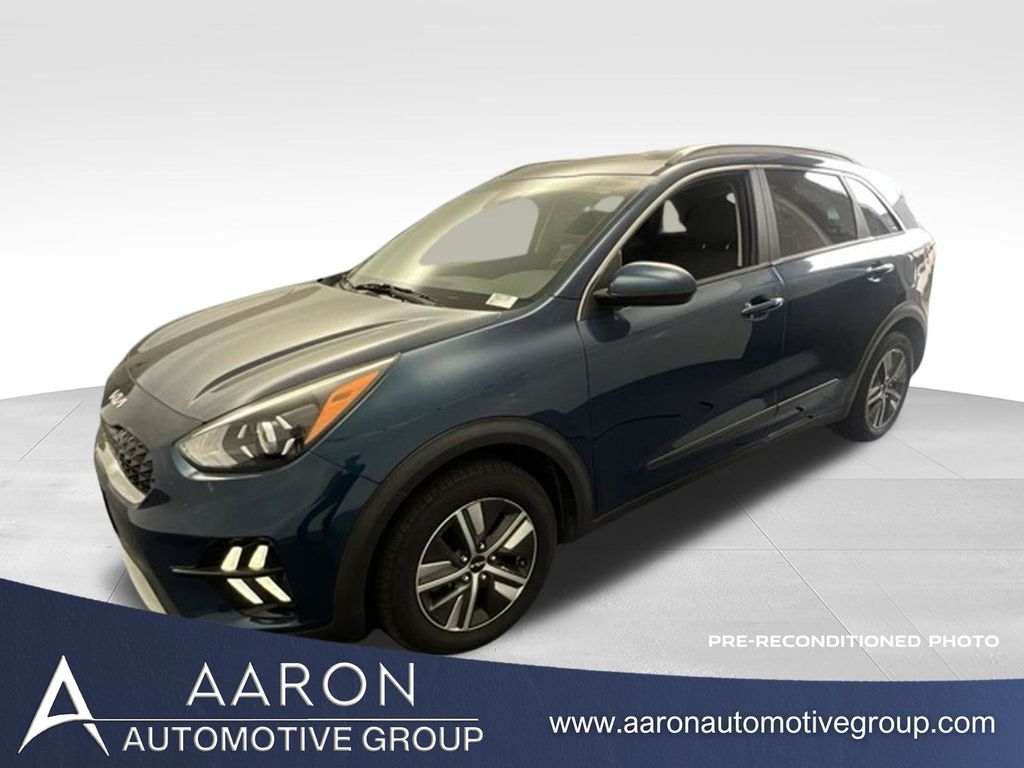 Deep Cerulean 2022 Kia Niro SUV / Crossover Front-Wheel Drive 6-Speed Automatic
