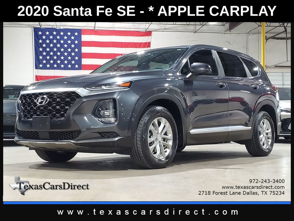 Portofino Gray 2020 Hyundai Santa Fe SUV / Crossover Front-Wheel Drive 8-Speed Automatic