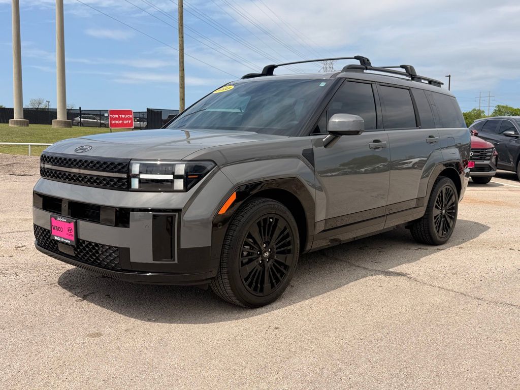 Hampton Gray 2025 Hyundai Santa Fe Hybrid Calligraphy FWD SUV / Crossover Front-Wheel Drive 6-Speed Automatic