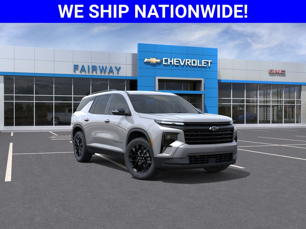 Sterling Gray Metallic 2026 Chevrolet Traverse SUV / Crossover Four-Wheel Drive 8-Speed Automatic