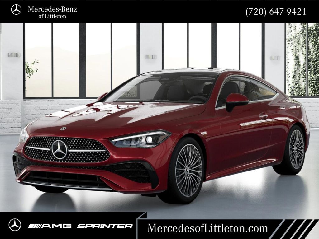 MANUFAKTUR Patagonia Red Metallic 2026 Mercedes-Benz CLE 300 4MATIC Coupe All-Wheel Drive 9-Speed Automatic