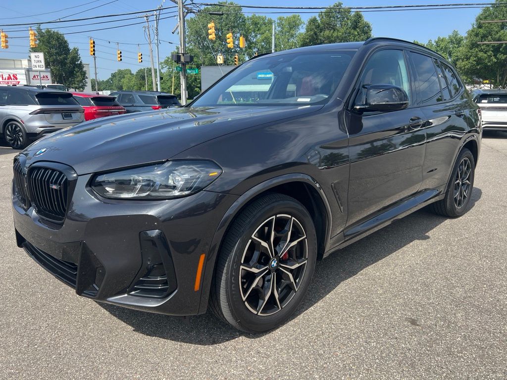 Gray (Dark Graphite Metallic) 2024 BMW X3 SUV / Crossover All-Wheel Drive 8-Speed Automatic