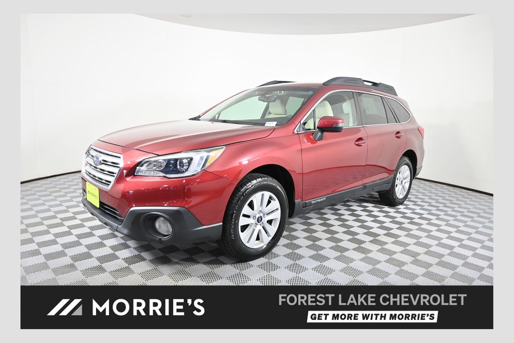 Venetian Red Pearl 2017 Subaru Outback Wagon All-Wheel Drive Continuously Variable Transmission
