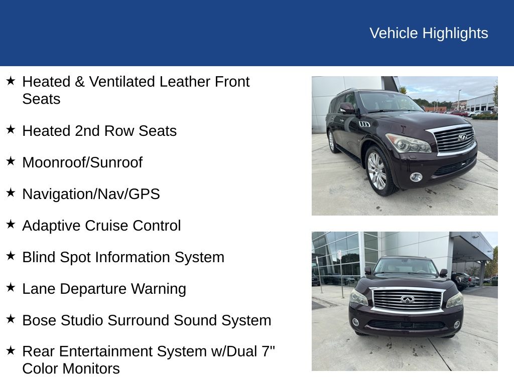 2012 INFINITI QX56 
