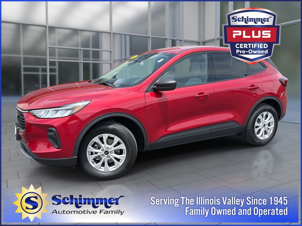 Red Metallic 2025 Ford Escape Active AWD SUV / Crossover All-Wheel Drive 8-Speed Automatic