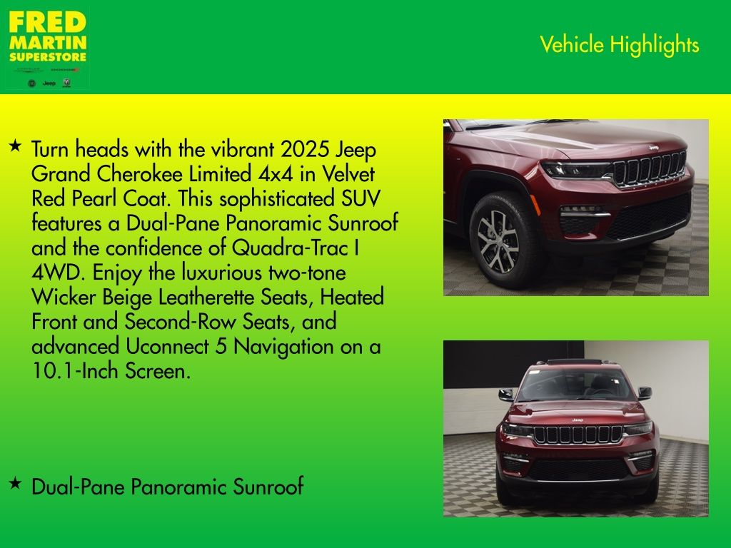 new 2025 Jeep Grand Cherokee car, priced at $44,915