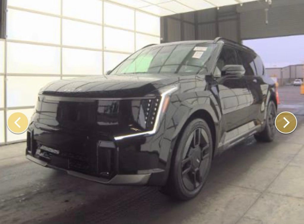 Aurora Black Pearl 2024 Kia EV9 SUV / Crossover All-Wheel Drive 1-Speed Automatic
