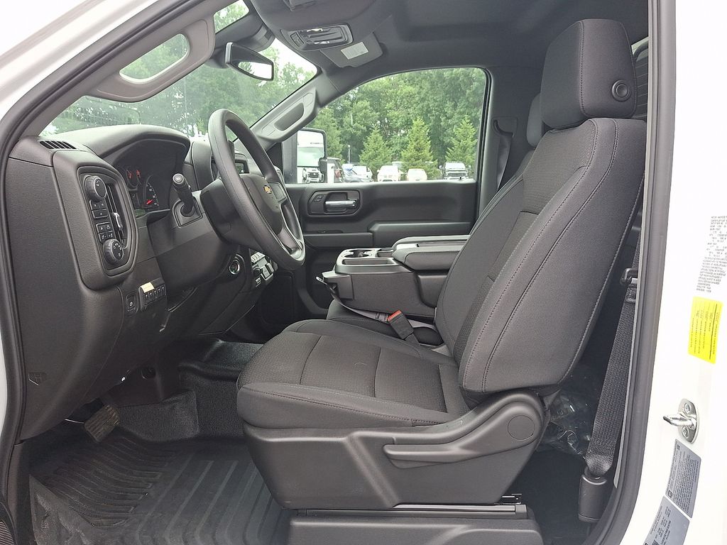 2025 Chevrolet Silverado 3500HD Work Truck White at Klick Lewis Buick Chevrolet