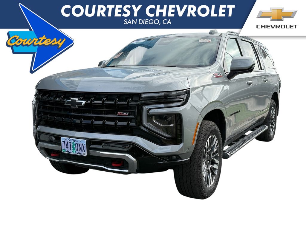 Sterling Gray Metallic 2025 Chevrolet Suburban SUV / Crossover Four-Wheel Drive