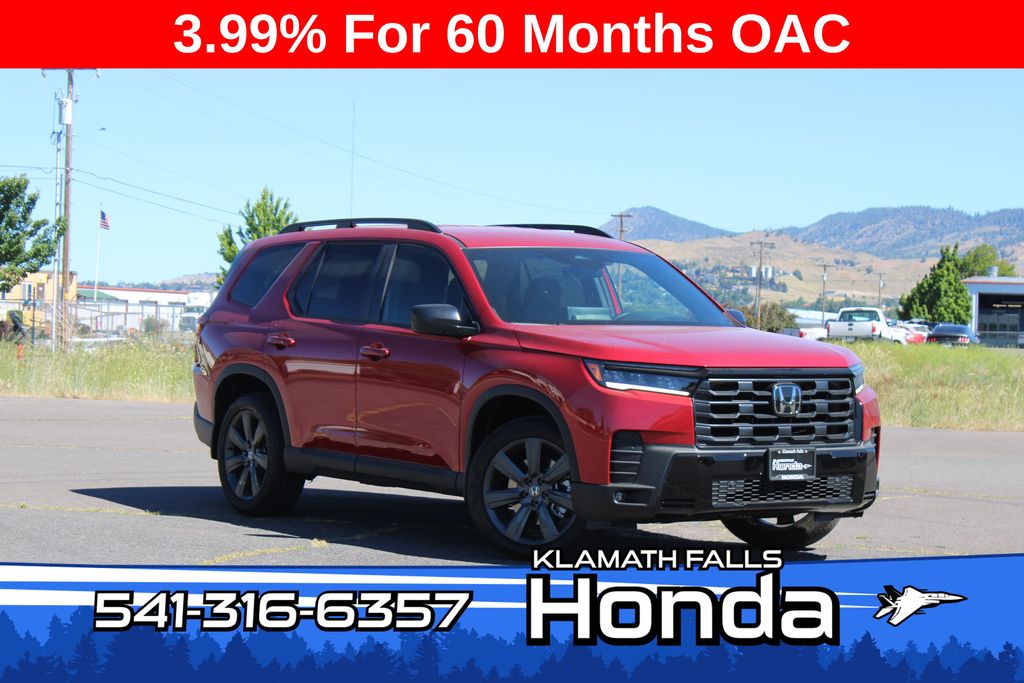 Radiant Red Metallic II 2026 Honda Pilot SUV / Crossover All-Wheel Drive Automatic