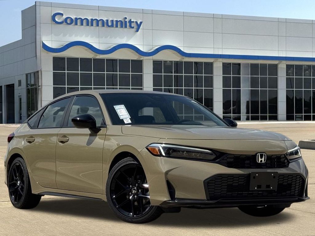 2026 Honda Civic Sport Tan at Community Honda