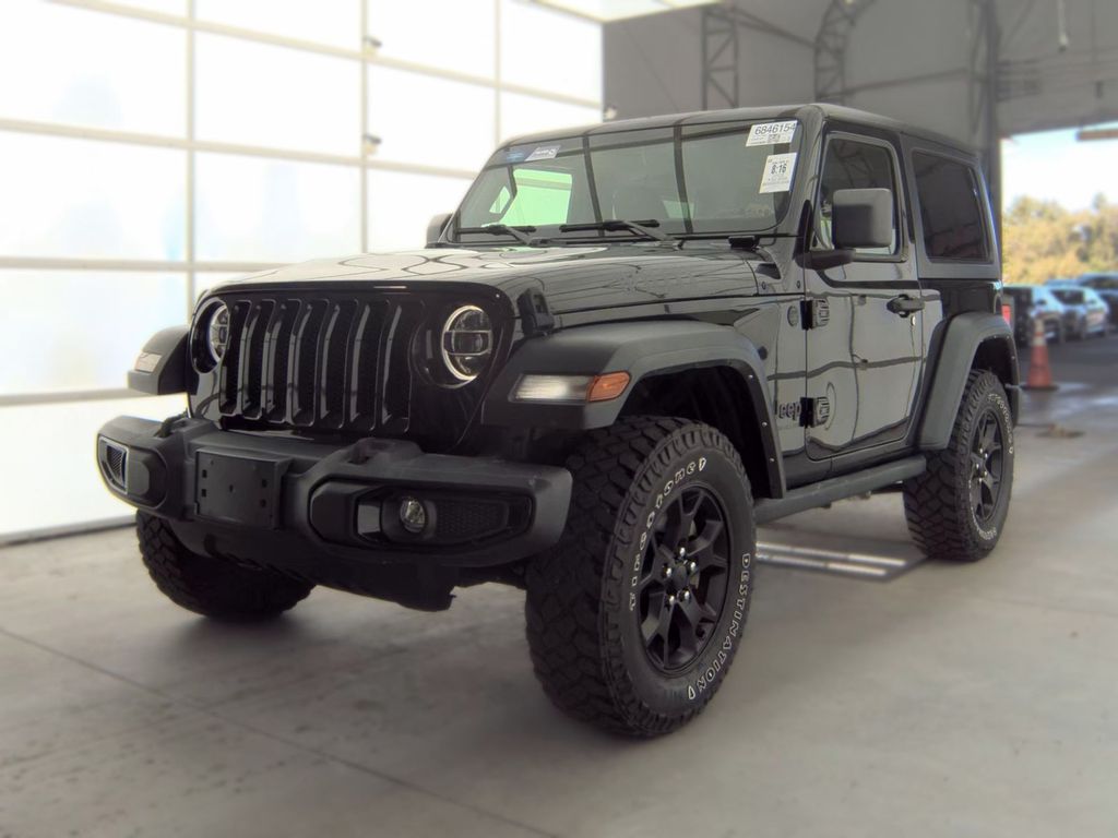 Black Clearcoat 2022 Jeep Wrangler SUV / Crossover Four-Wheel Drive 8-Speed Automatic